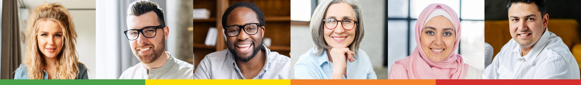 An image of people with different personality types